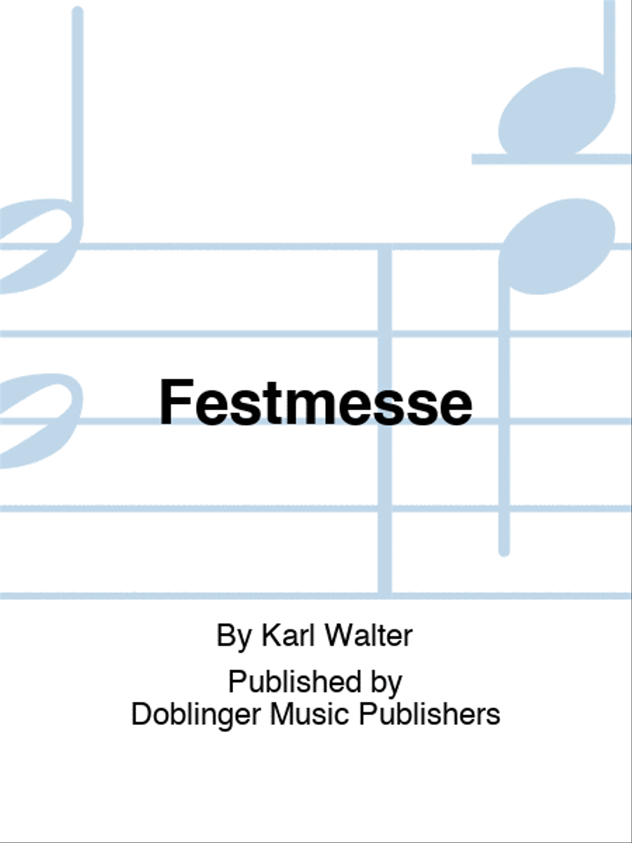 Festmesse Choir scores gallery preview page 1
