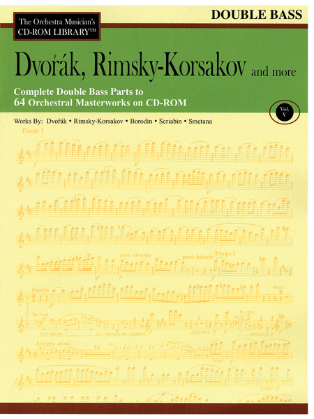 Dvorak, Rimsky-Korsakov and More - Volume V (Bass)
