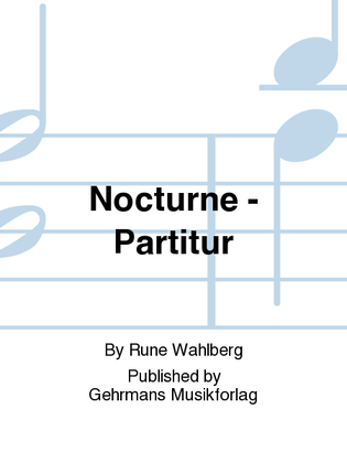 Nocturne - Partitur