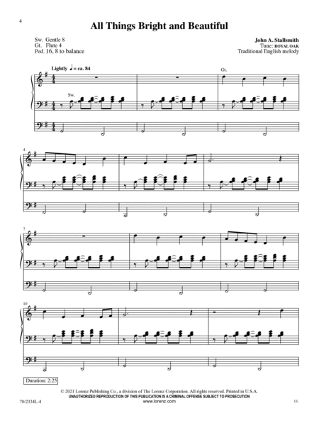 Jazzy Hymn Settings for Organ