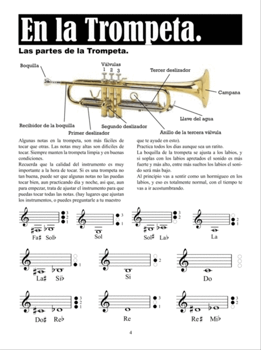 Quiero Tocar la Trompeta Trumpet scores gallery preview page 6