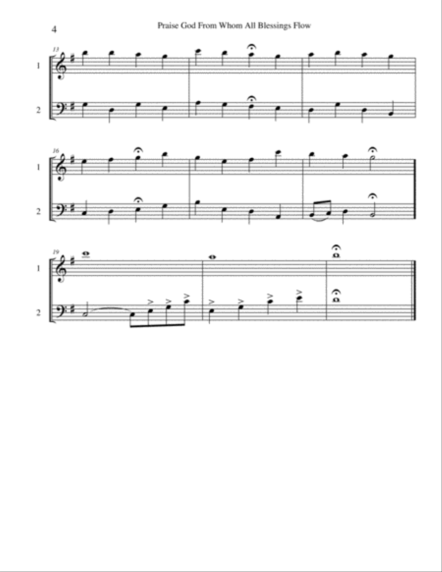 Ten Selected Hymns for the Performing Duet, Vol. 8 - flute and trombone or euphonium
