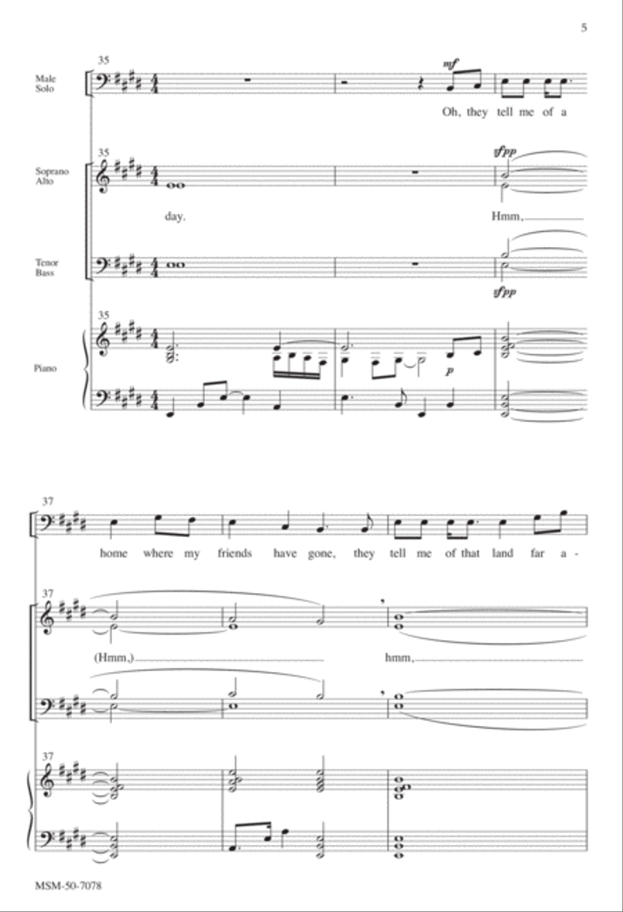 Unclouded Day 4-Part scores gallery preview page 5