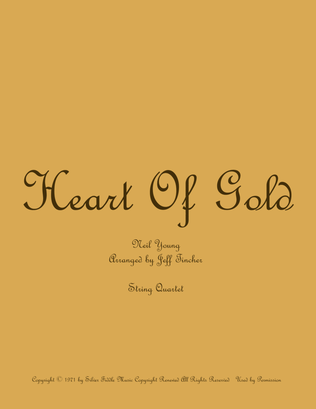 Book cover for Heart Of Gold