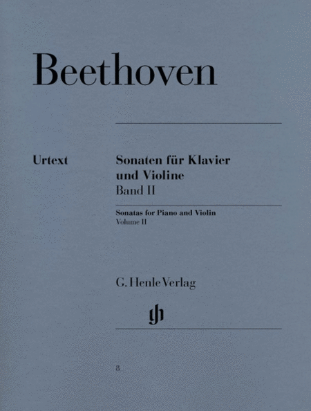 Beethoven - Sonatas Book 2 Violin/Piano