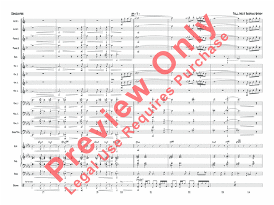 Tell Me a Bedtime Story Tell Me a Bedtime Story Jazz Ensemble scores gallery preview page 4