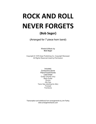 Book cover for Rock And Roll Never Forgets