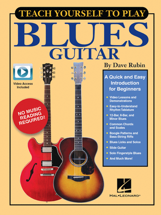 Book cover for Teach Yourself to Play Blues Guitar