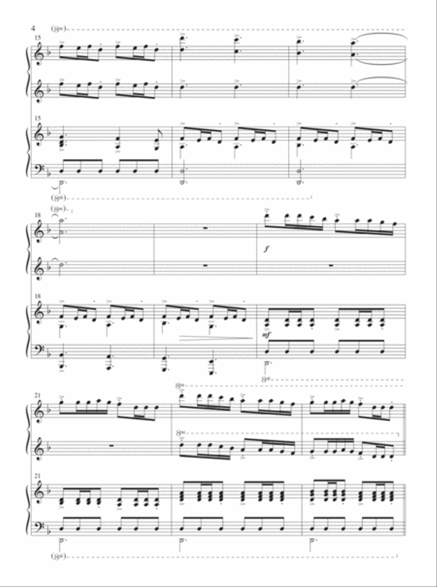 4-Hands for Christmas 4-Hands for Christmas Piano Duet scores gallery preview page 4