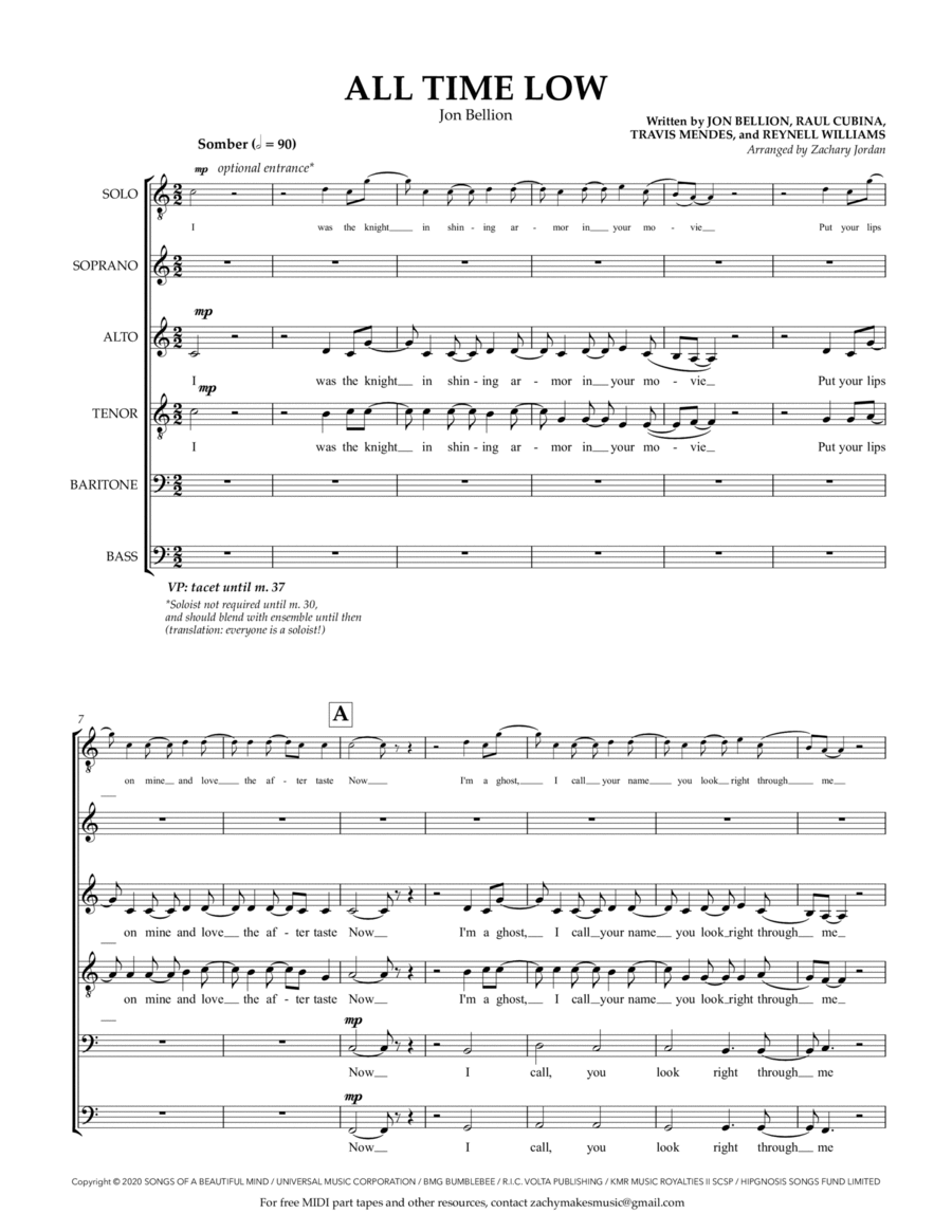 All Time Low Divisi scores gallery preview page 1