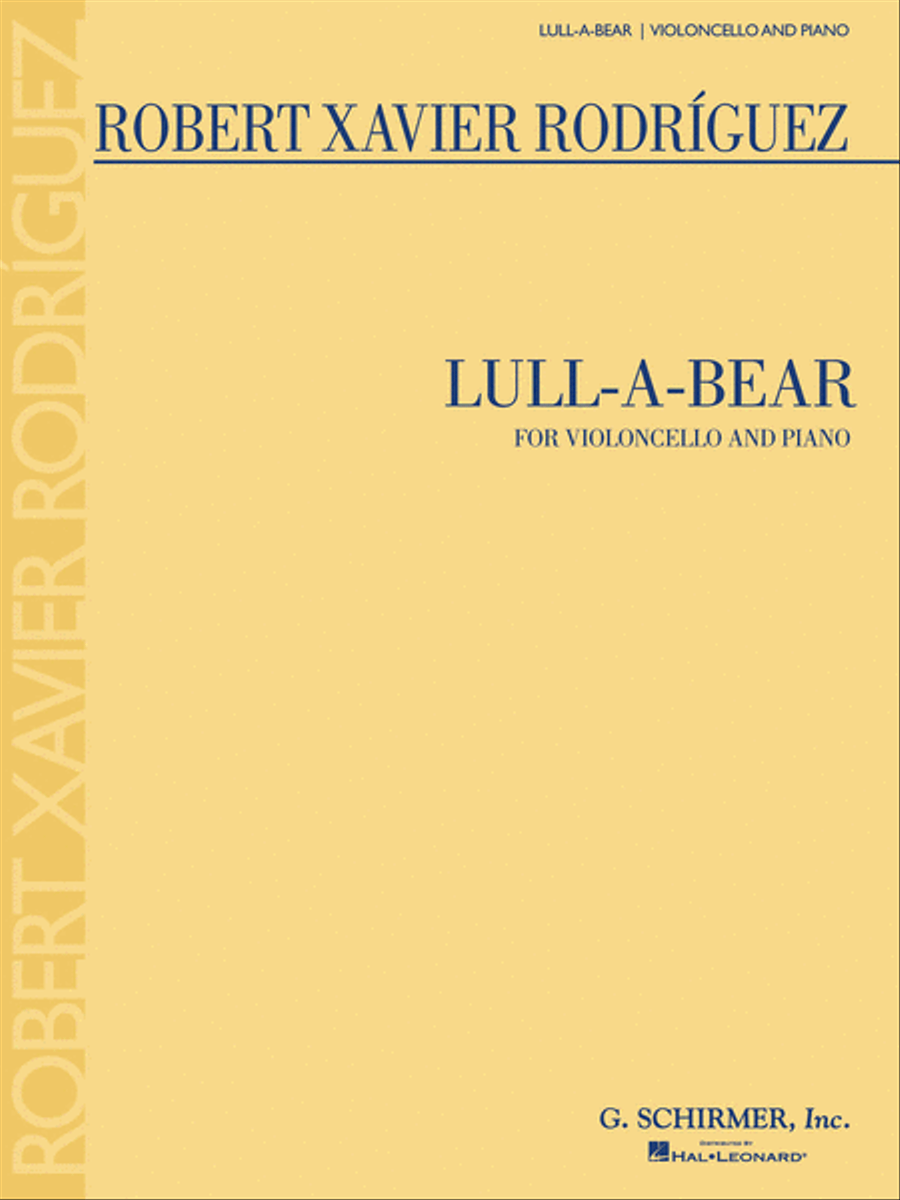 Lull-a-bear Piano Accompaniment scores gallery preview page 1