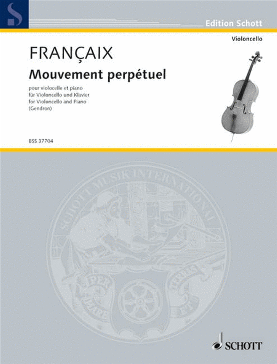 Mouvement perpétuel Piano Accompaniment scores gallery preview page 1