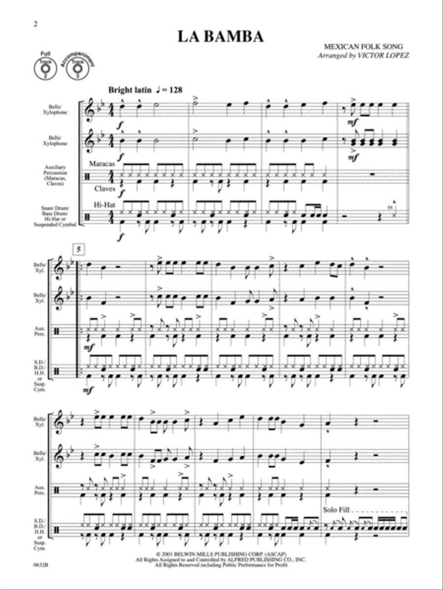 Flex-Ability Pops -- Solo-Duet-Trio-Quartet with Optional Accompaniment Small Ensemble scores gallery preview page 5