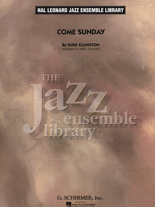 Book cover for Come Sunday