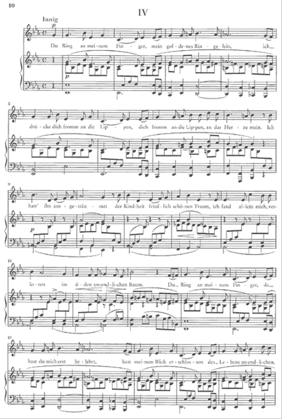A Woman's Love and Life, Op. 42