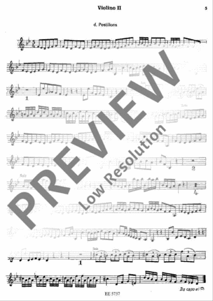Musique de table Musique de table Violin scores gallery preview page 6
