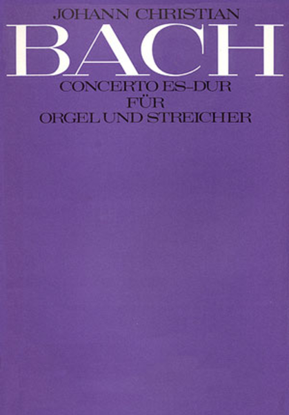 Organ Concerto in E flat major (Orgelkonzert in Es)