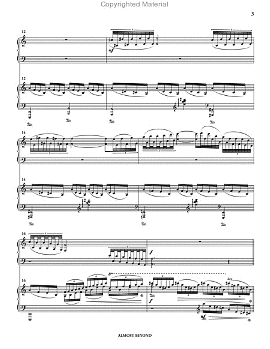 Almost Beyond (score & parts) Piano Accompaniment scores gallery preview page 4