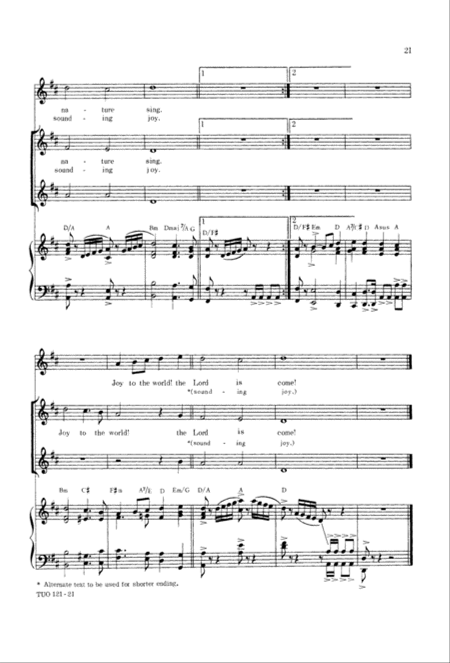 Christmasing 2-Part scores gallery preview page 23