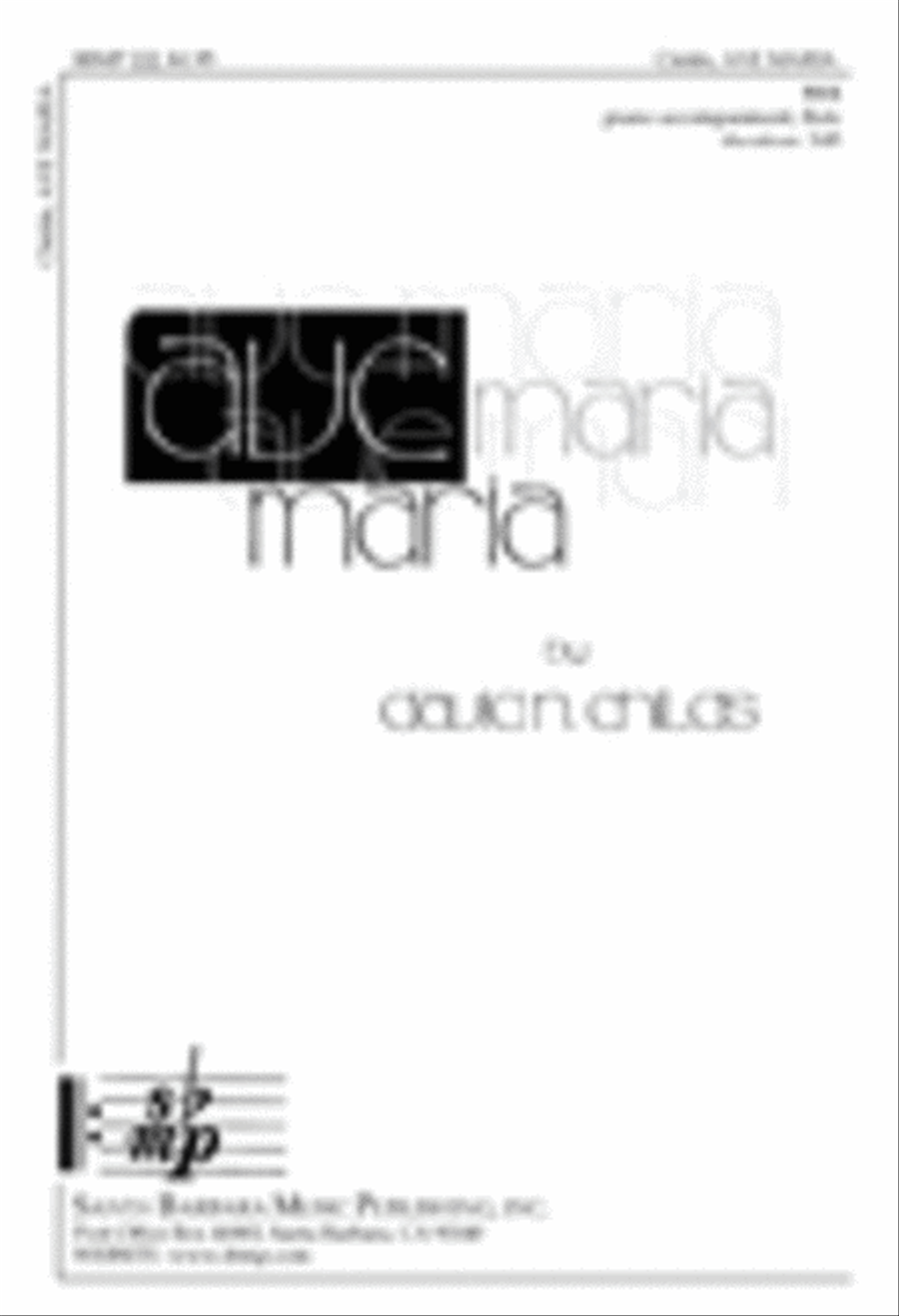 Ave Maria - Flute Part Flute scores gallery preview page 1