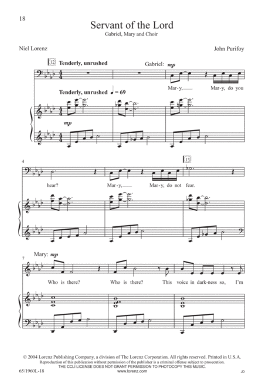 A New Birth...A New Beginning 4-Part scores gallery preview page 19