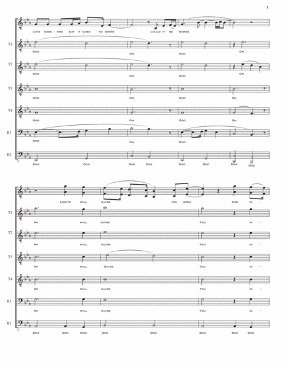 Fix You Fix You TTBB scores gallery preview page 4