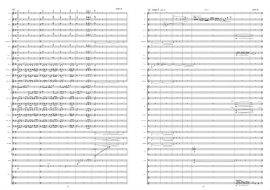 Symphony No. 2: States Of Mind, Opus 87 Concert Band scores gallery preview page 13