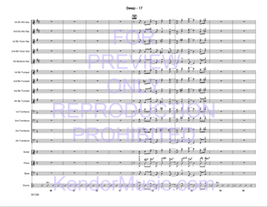 Deep Jazz Ensemble scores gallery preview page 18
