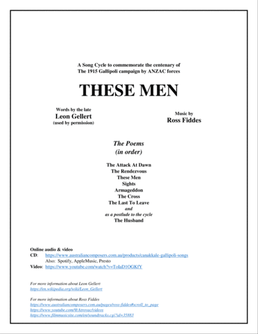 THESE MEN Chamber Music scores gallery preview page 2