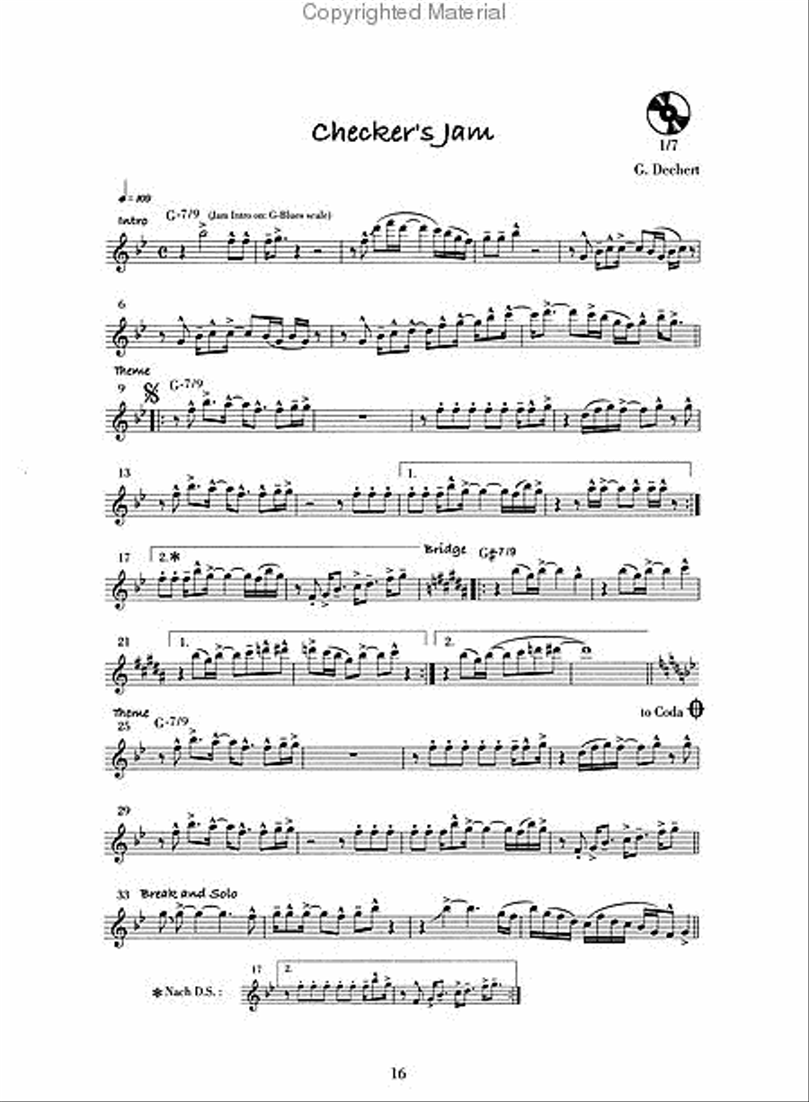 Funk & Soul Power Tenor Saxophone scores gallery preview page 2