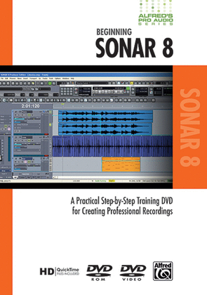 Book cover for Alfred's Pro Audio -- Sonar
