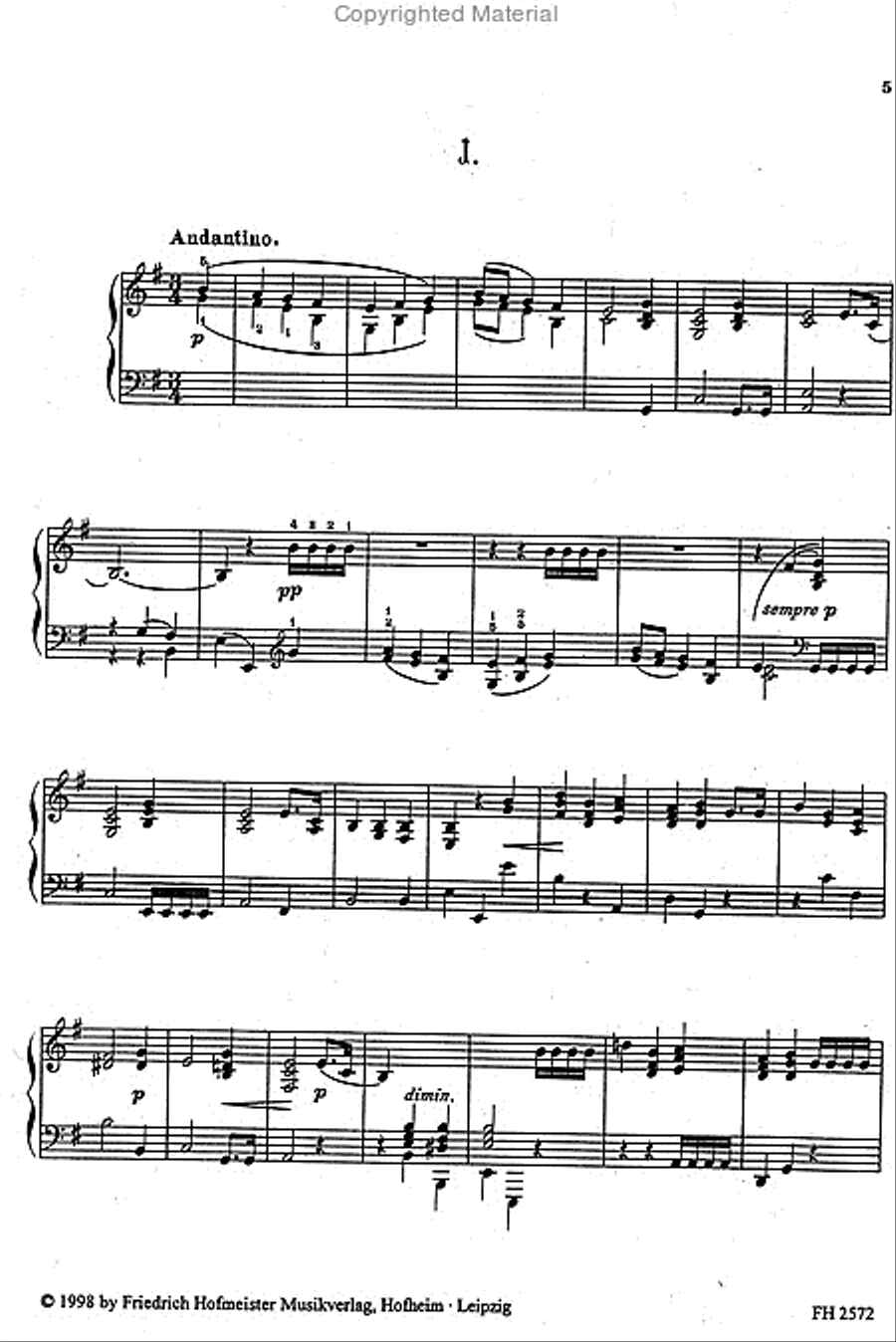 An Stephen Heller op. 51 Piano Solo scores gallery preview page 3
