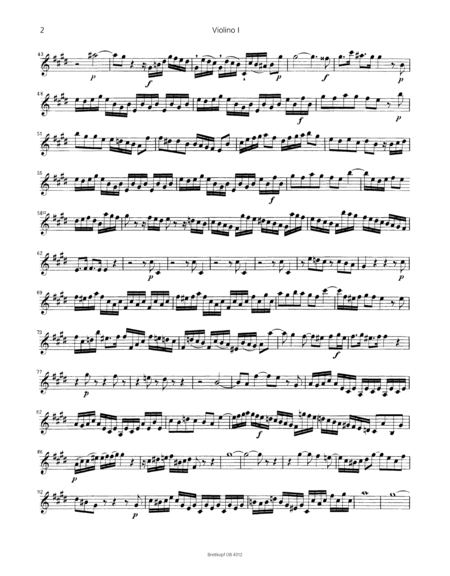 Harpsichord Concerto in E major BWV 1053