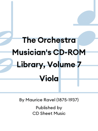 The Orchestra Musician's CD-ROM Library, Volume 7 Viola