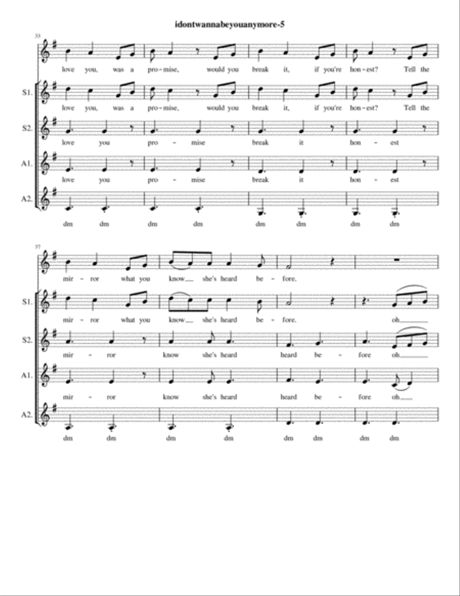 Idontwannabeyouanymore SSAA scores gallery preview page 5
