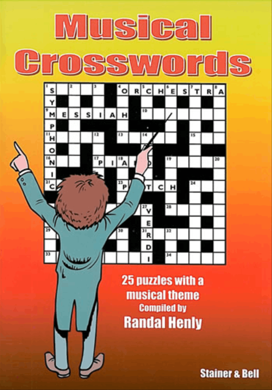 Book cover for Musical Crosswords