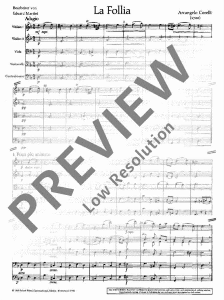 La Follia String Orchestra scores gallery preview page 3