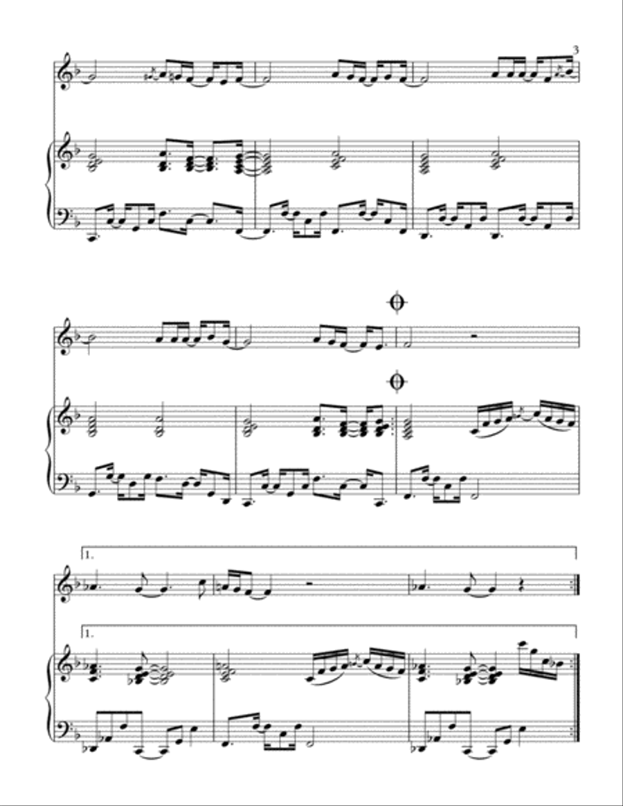 You Are Not Alone Piano scores gallery preview page 4