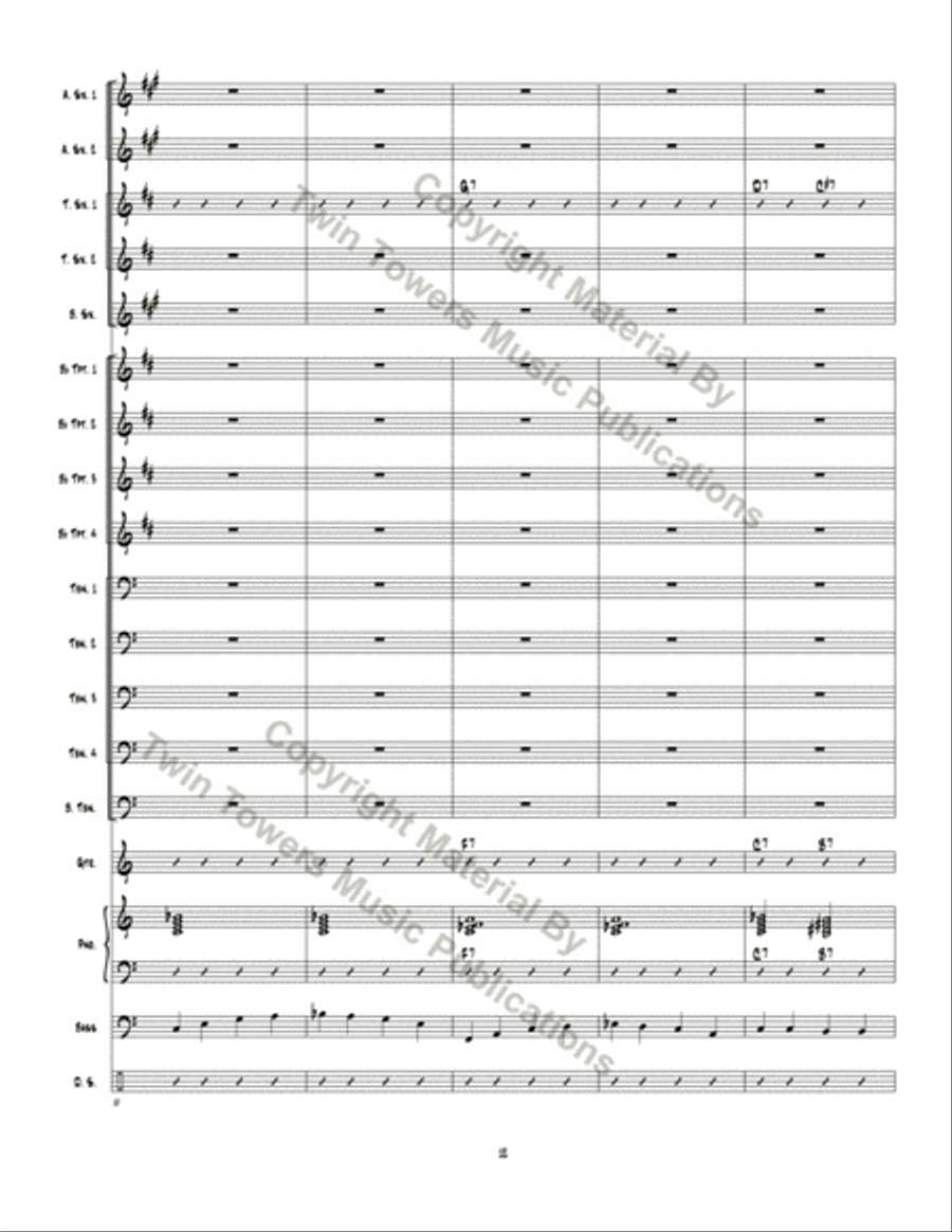 Super 20 Stomp Super 20 Stomp Jazz Ensemble scores gallery preview page 13