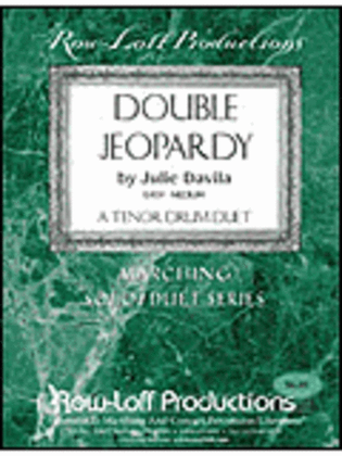 Book cover for Double Jeopardy - Tenor Drum