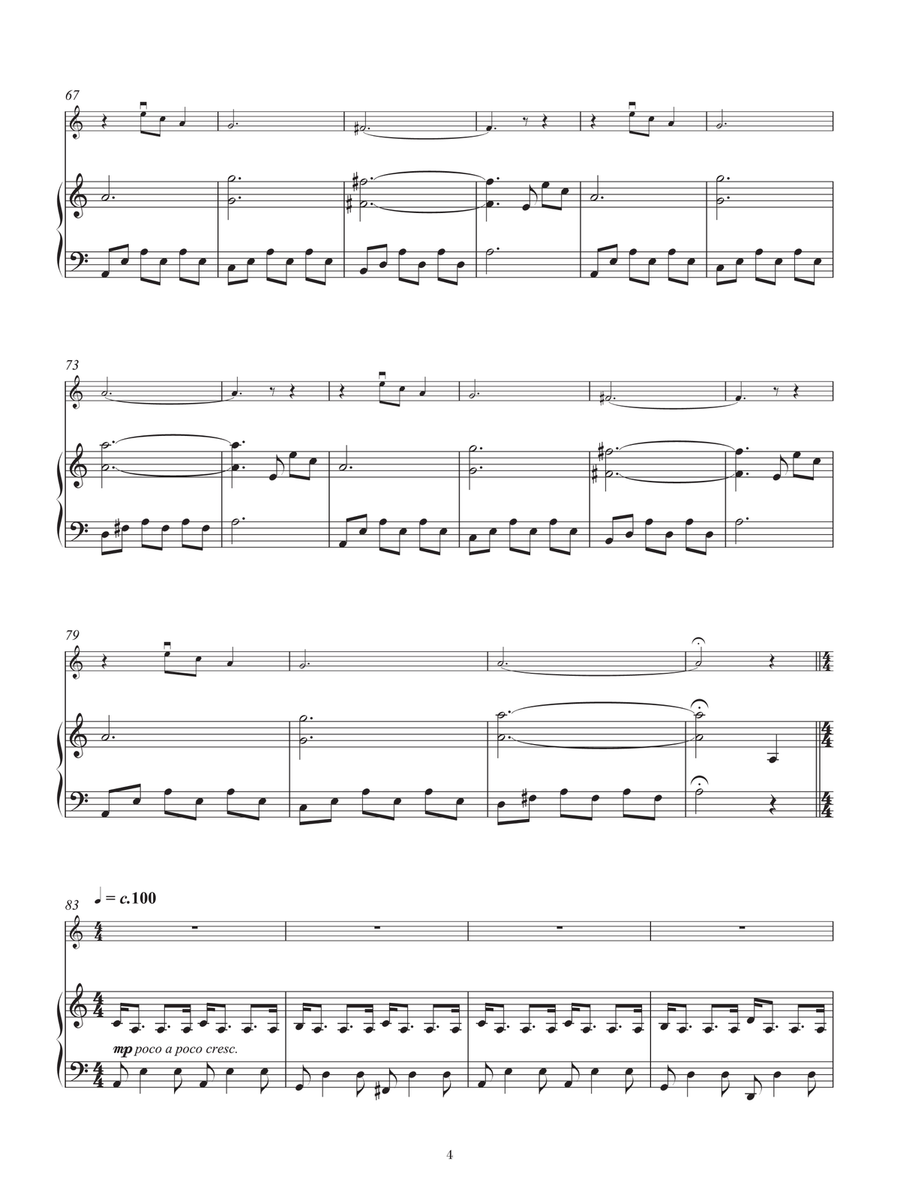 Indaco Violin Solo scores gallery preview page 4