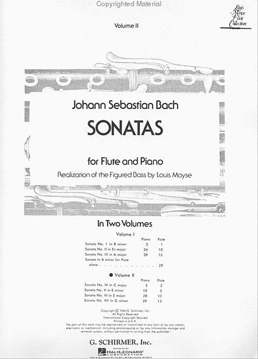 Sonatas for Flute and Piano, Vol. 2 Flute Solo scores gallery preview page 2