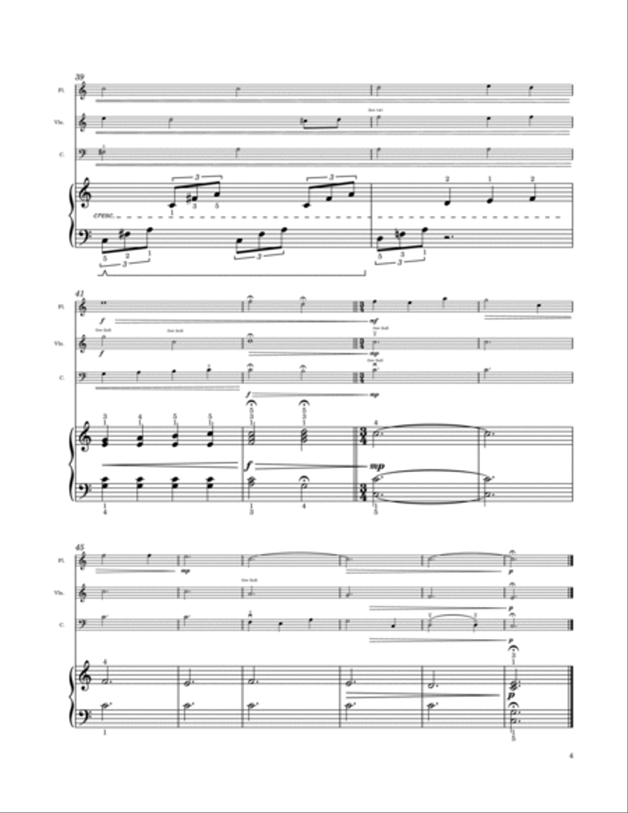 The Lord's Prayer Flute scores gallery preview page 5