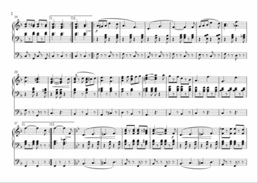 Liberty Bell for Organ Liberty Bell for Organ Organ Solo scores gallery preview page 2