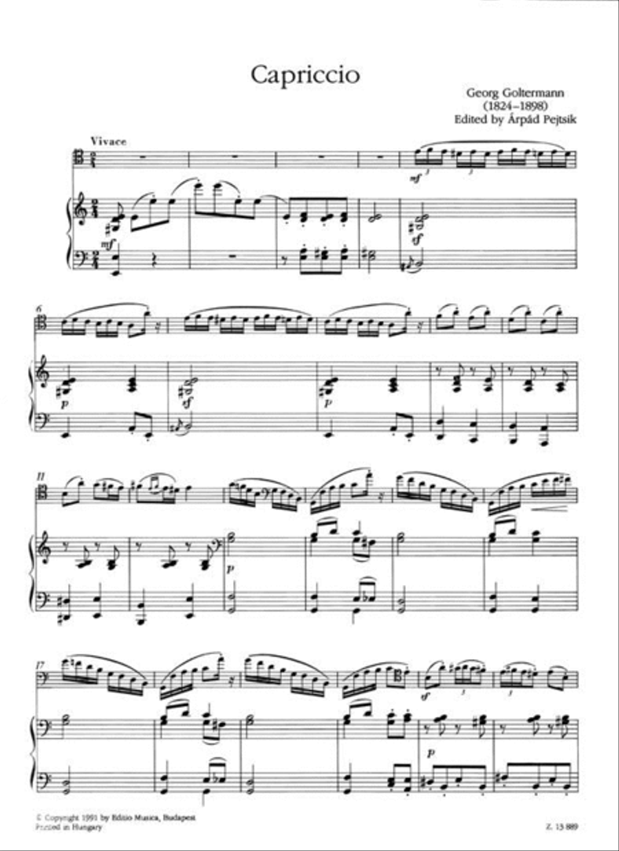 Capriccio Capriccio Piano Accompaniment scores gallery preview page 2