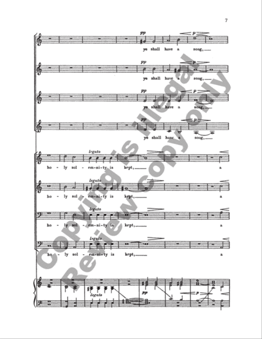 Have Ye Not Known? & Ye Shall Have a Song SSAATTBB scores gallery preview page 15