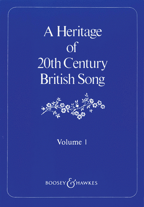 Book cover for A Heritage of 20th Century British Song