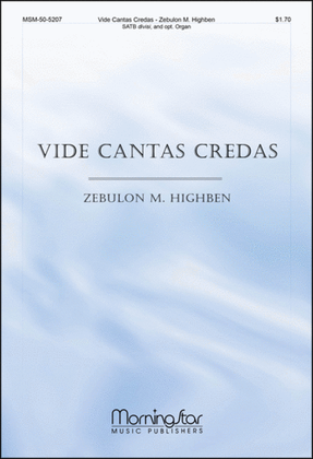 Book cover for Vide Cantas Credas