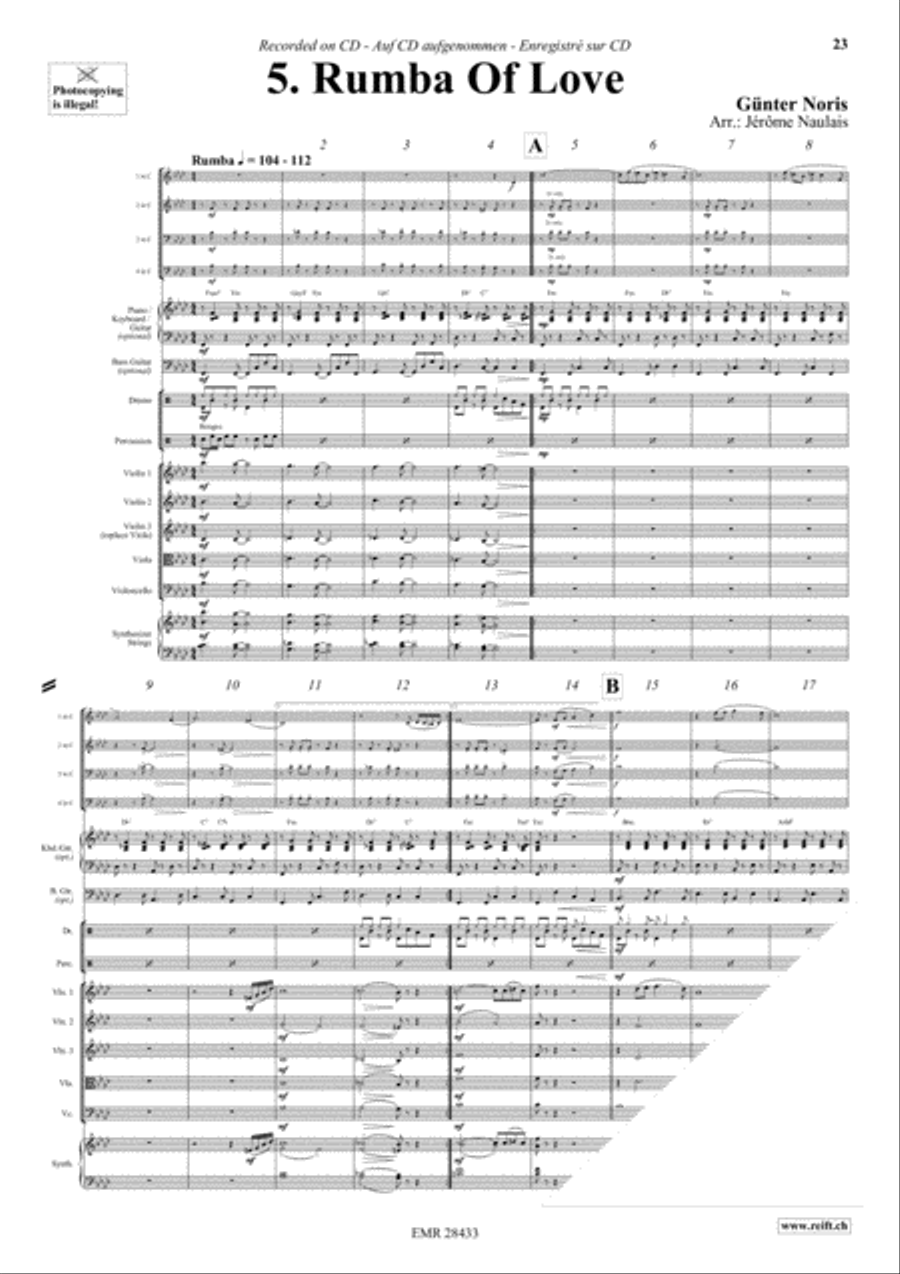 Let's Dance Volume 4 Woodwind Quartet scores gallery preview page 7