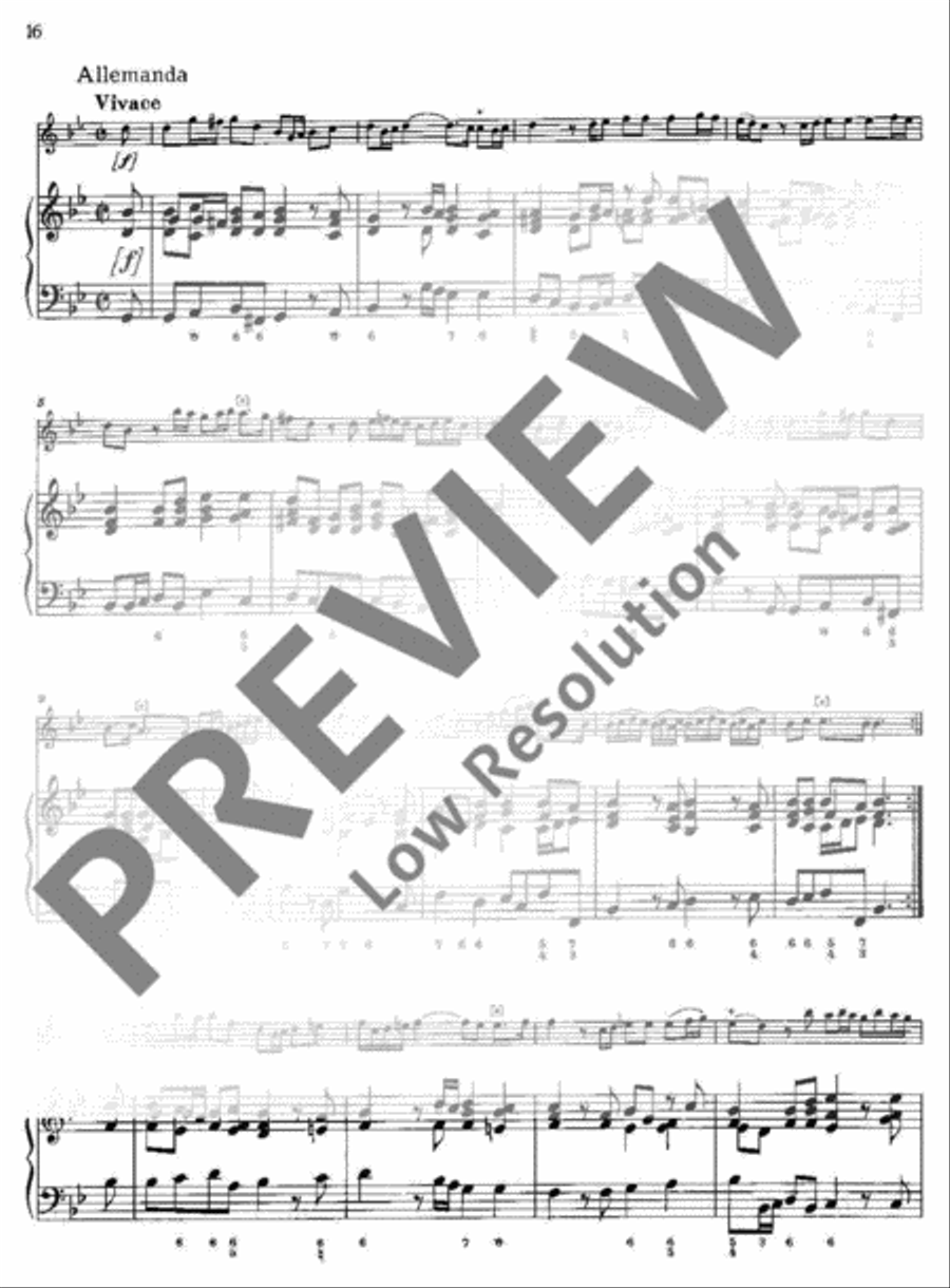 2 Sonatas 2 Sonatas Flute scores gallery preview page 17